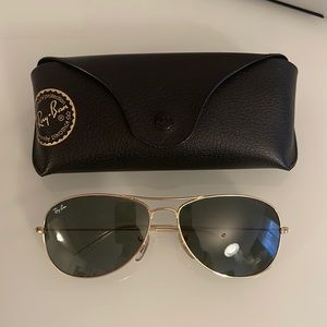 Ray-ban sunglasses (black/gold)
